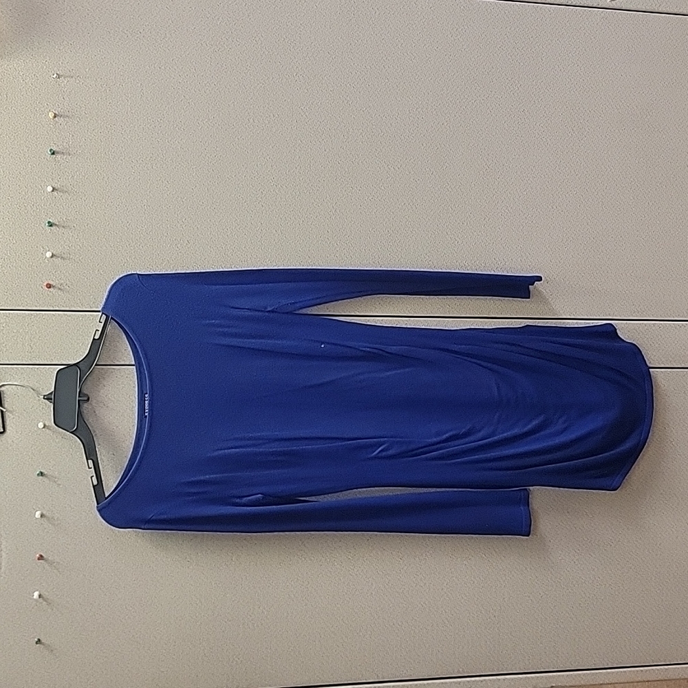 Royal Blue Sweater Dress